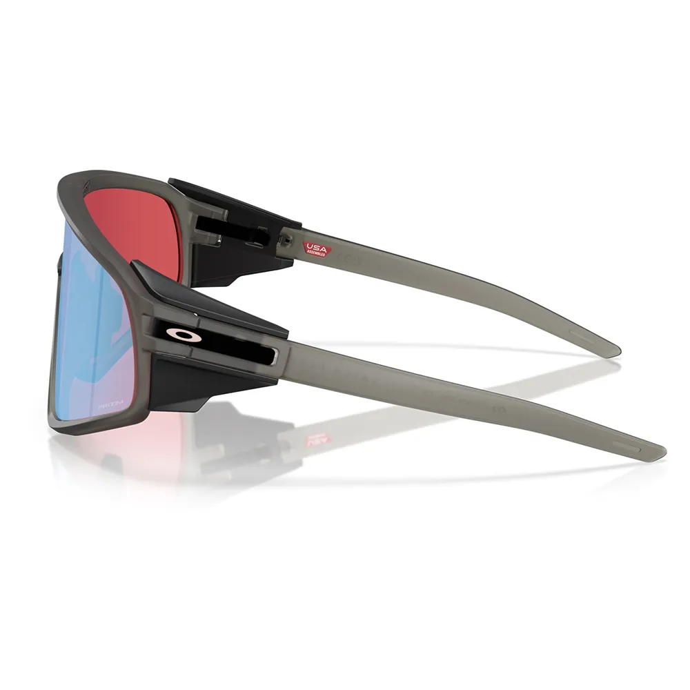 Купить Oakley OO9404-1235-35 Солнцезащитные очки Latch panel Matte Grey Smoke Prizm Snow Sapphire/CAT3 7ft.ru в интернет магазине Семь Футов