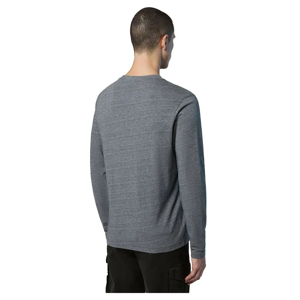 Купить North sails 692971-0928-XS Футболка с длинным рукавом Basic Bollo Серый Medium Grey Melange XS 7ft.ru в интернет магазине Семь Футов