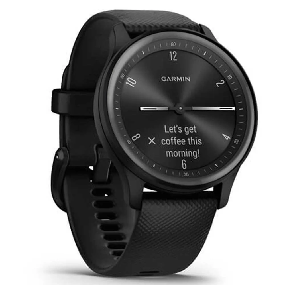 Купить Garmin r-15280018-010-02566-00-r-15280018 Reloj Vívomove® Sport reacondicionado Black / Slate 20x12x10 7ft.ru в интернет магазине Семь Футов