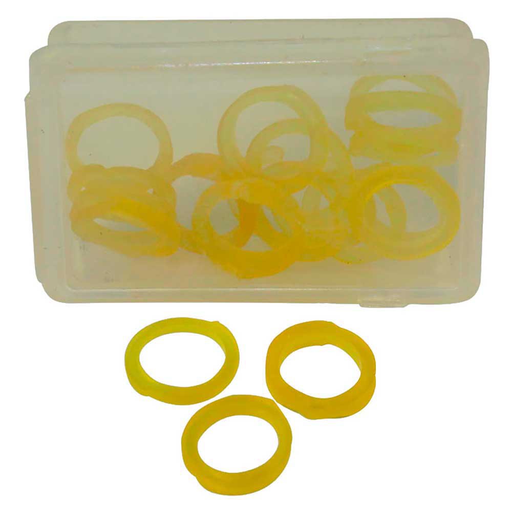 Купить Maver 75070001 Pellets Эластичные ленты для приманки Yellow L 7ft.ru в интернет магазине Семь Футов