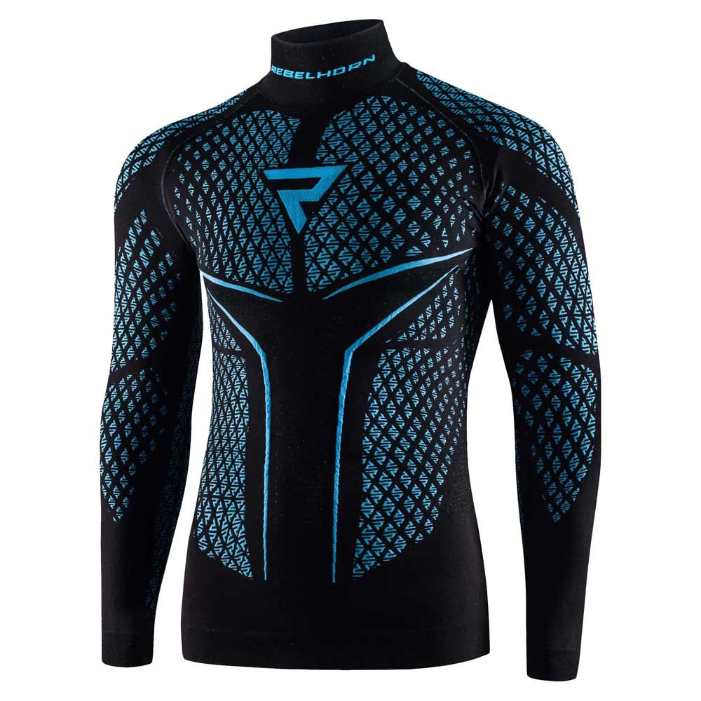 Купить Rebelhorn RH-LS-THERM-II_12_L Рубашка Thermoactive Therm II Голубой Black / Blue L 7ft.ru в интернет магазине Семь Футов