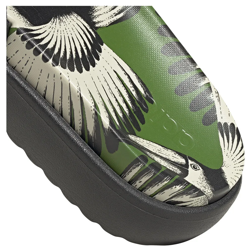 Купить adidas ji4754/8 Шлёпанцы Adilette Platform Crew Green / Core Black / Core Black 32x20x10 EU 42 7ft.ru в интернет магазине Семь Футов