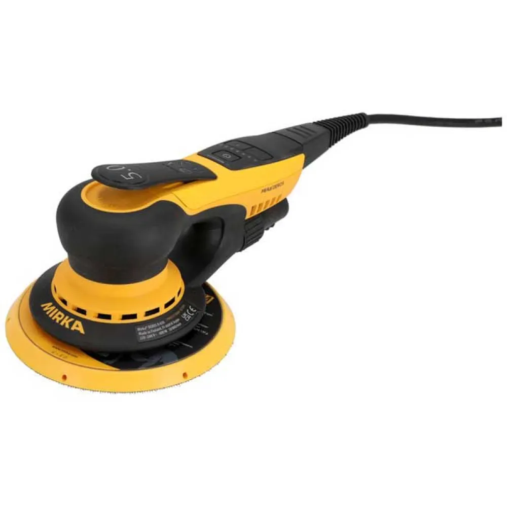 Купить Mirka 292005 Шлифовальная машина Deros II 150 mm Yellow / Black 28x20x14 7ft.ru в интернет магазине Семь Футов