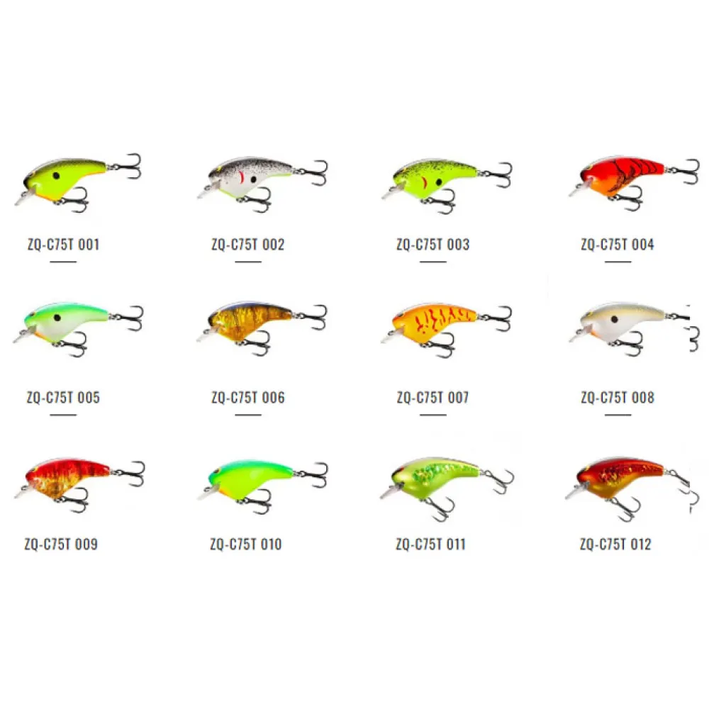 Купить Shimano fishing 5VZQC75T00-UNIT Crankbait Bantam Macbeth Big 21g 75 mm  001 7ft.ru в интернет магазине Семь Футов
