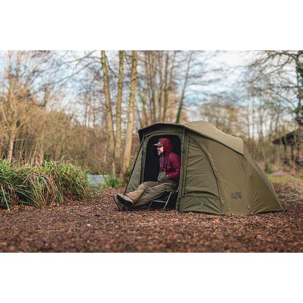 Купить Fox international CUM326 Retreat Brolly System Система парозаполнения Brolly Green 7ft.ru в интернет магазине Семь Футов