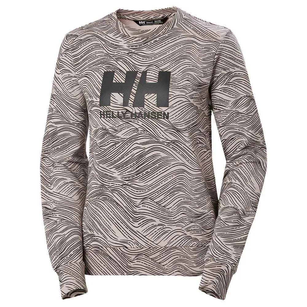 Купить Helly hansen 34463_094-s Толстовка Logo Crew Graphic 2 Pink Cloud Wave 40x30x12 7ft.ru в интернет магазине Семь Футов