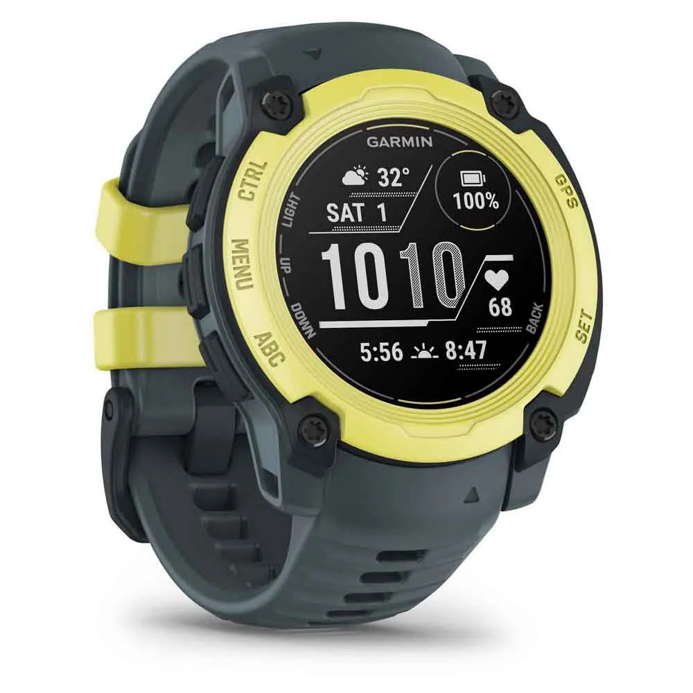 Купить Garmin 010-02932-01 Часы Instinct E 40 mm  Yellow / Grey 7ft.ru в интернет магазине Семь Футов
