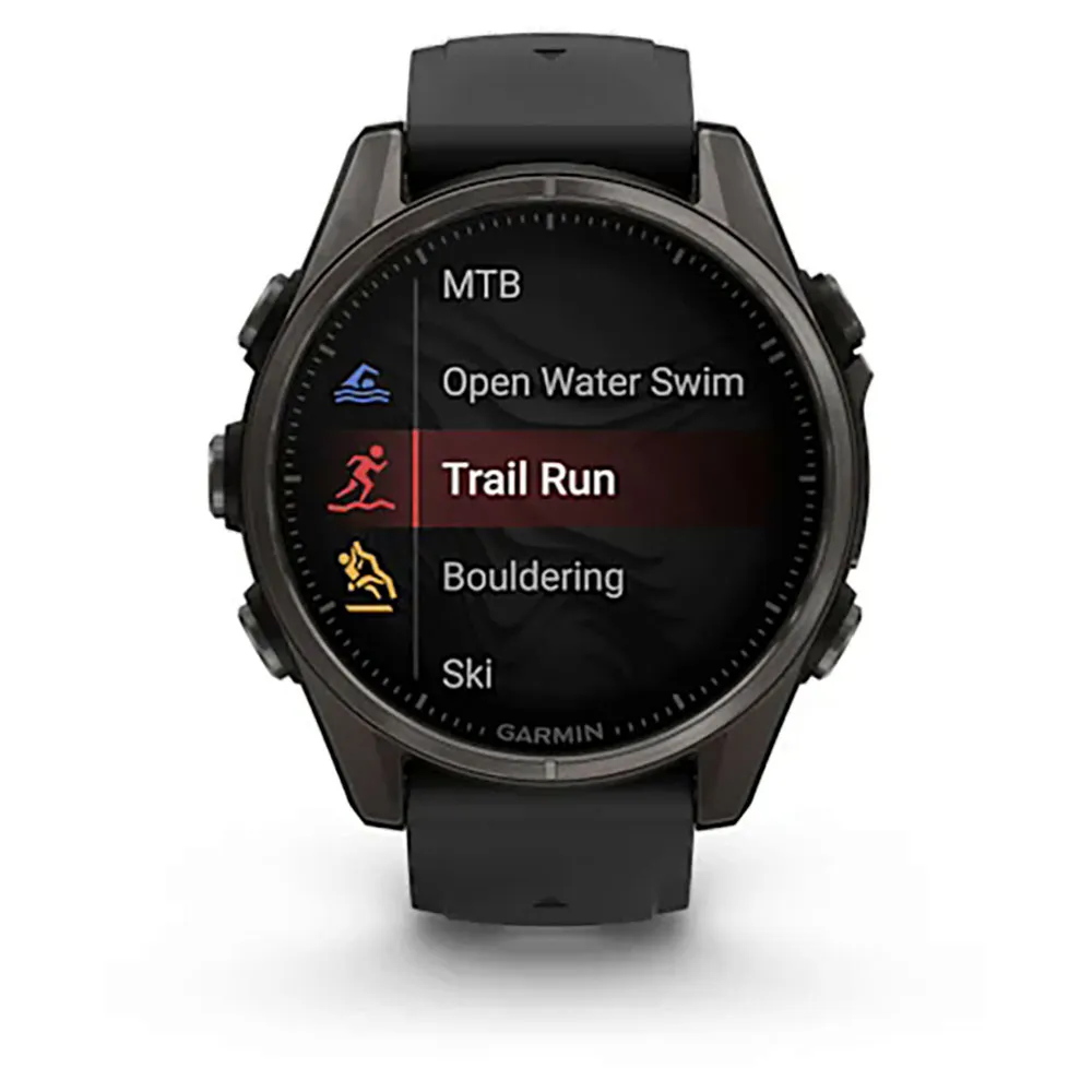 Купить Garmin 010-02903-21 Часы Fenix 8 43 mm Amoled Sapphire  Black / Carbon Gray DLC Titanium 7ft.ru в интернет магазине Семь Футов