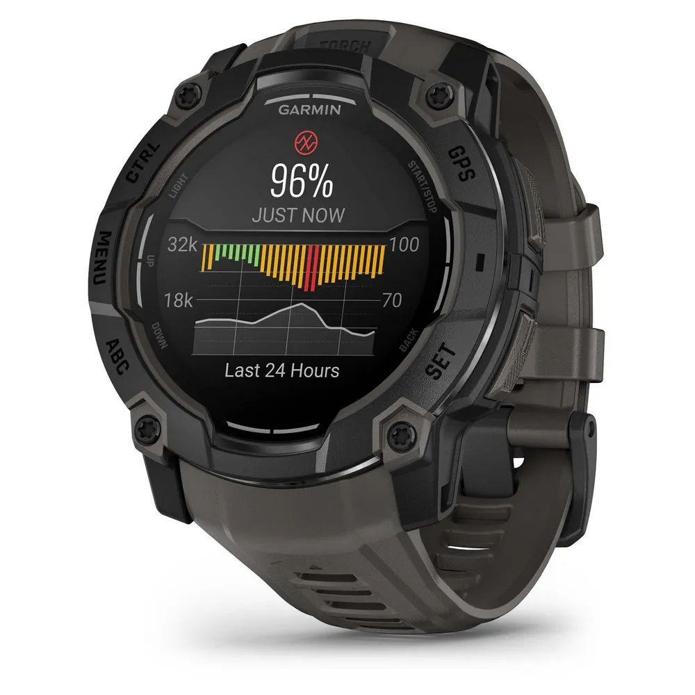Купить Garmin 010-03020-00 Часы Instinct 3 50 mm Amoled Черный  Black / Carbon 7ft.ru в интернет магазине Семь Футов