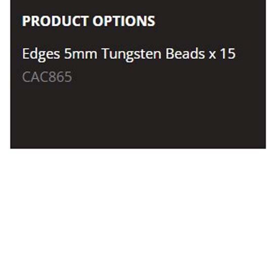 Купить Fox international CAC865 Edges™ Essentials Tungsten Бусины Black 7ft.ru в интернет магазине Семь Футов