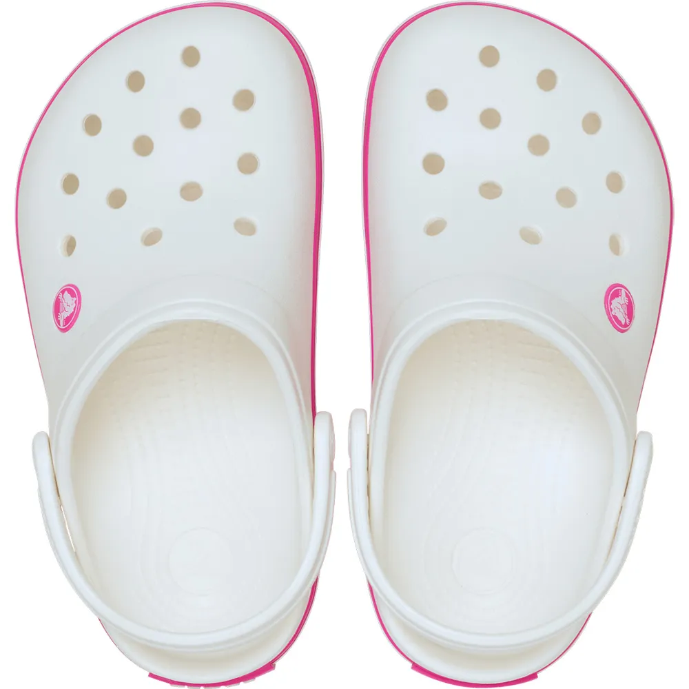 Купить Crocs 207006-6wu-j4 Деревянные башмаки Band White / Pink Crush 35x25x15 EU 36 7ft.ru в интернет магазине Семь Футов
