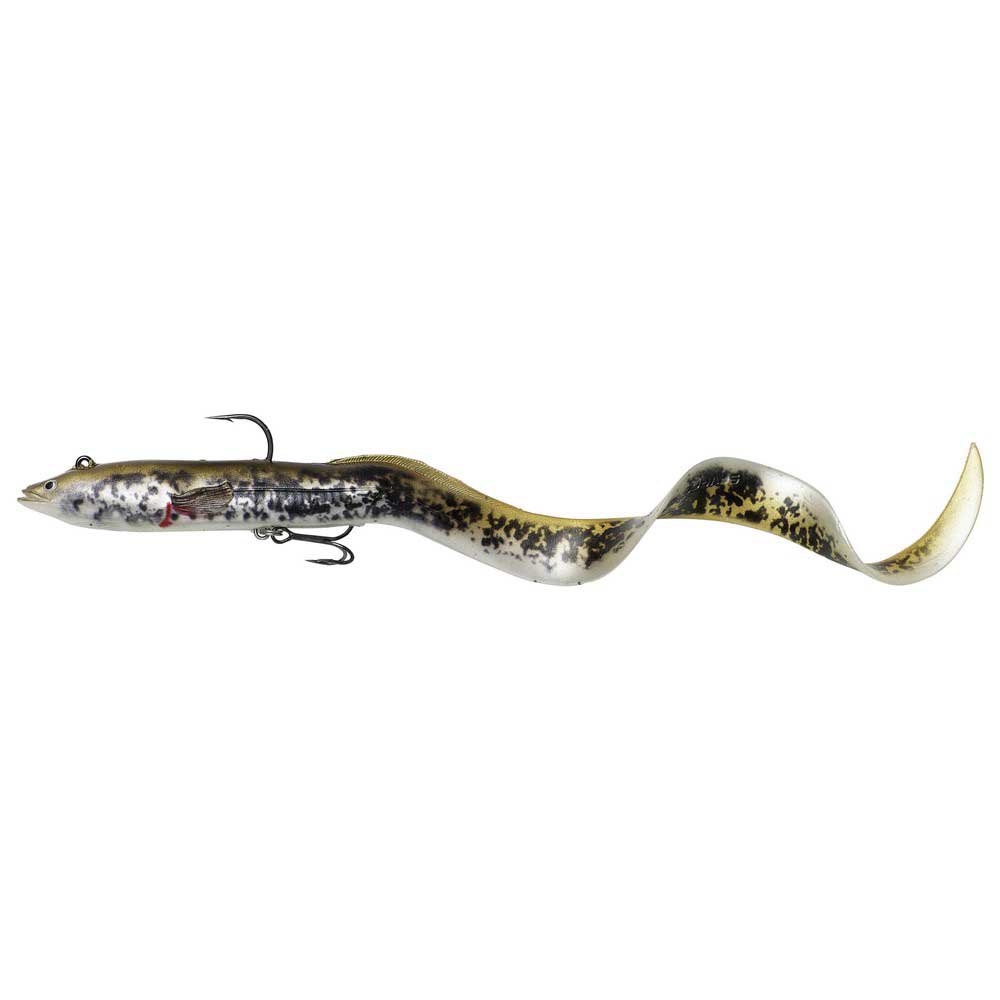 Купить Savage gear 63765 B-Sg Real EEL Мягкая приманка 200 Mm 38g Black / Green Pearl 7ft.ru в интернет магазине Семь Футов