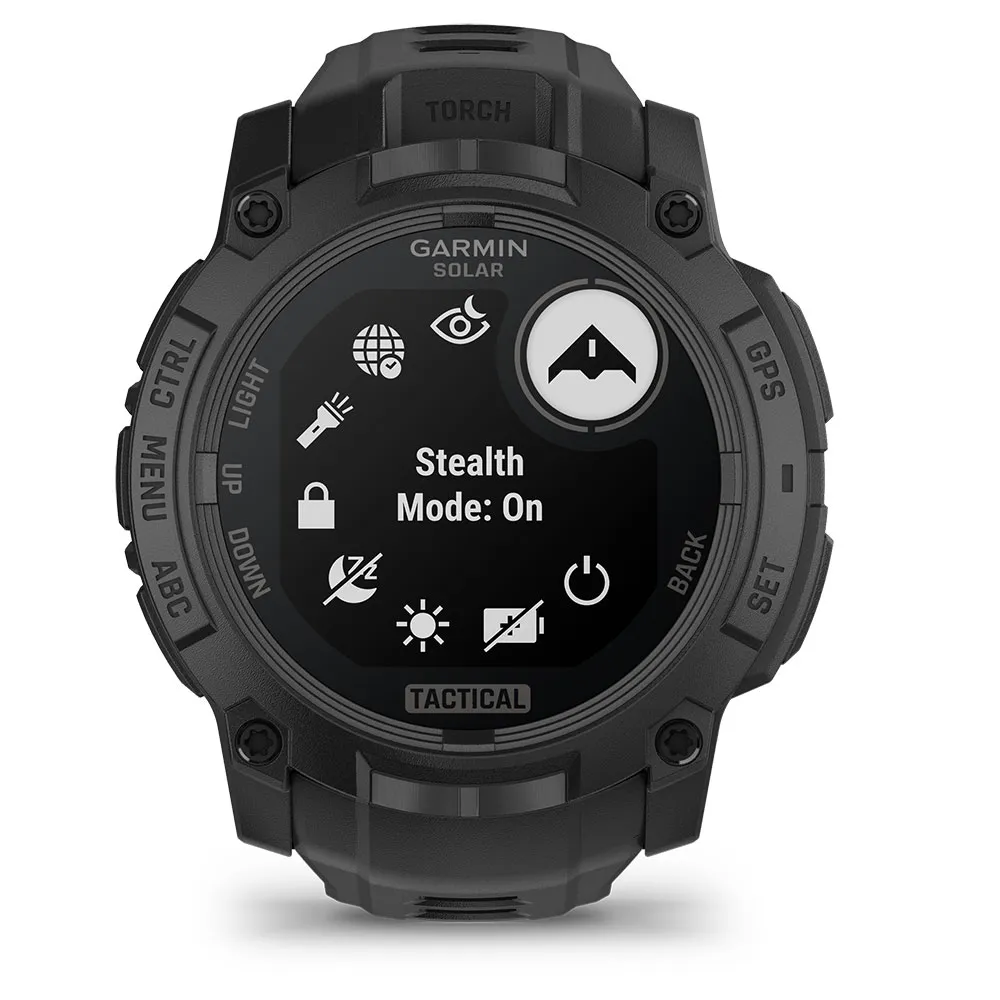 Купить Garmin 010-02935-50 Reloj Instinct® 3 50 mm Solar Tactical Edition  Black / Black 7ft.ru в интернет магазине Семь Футов