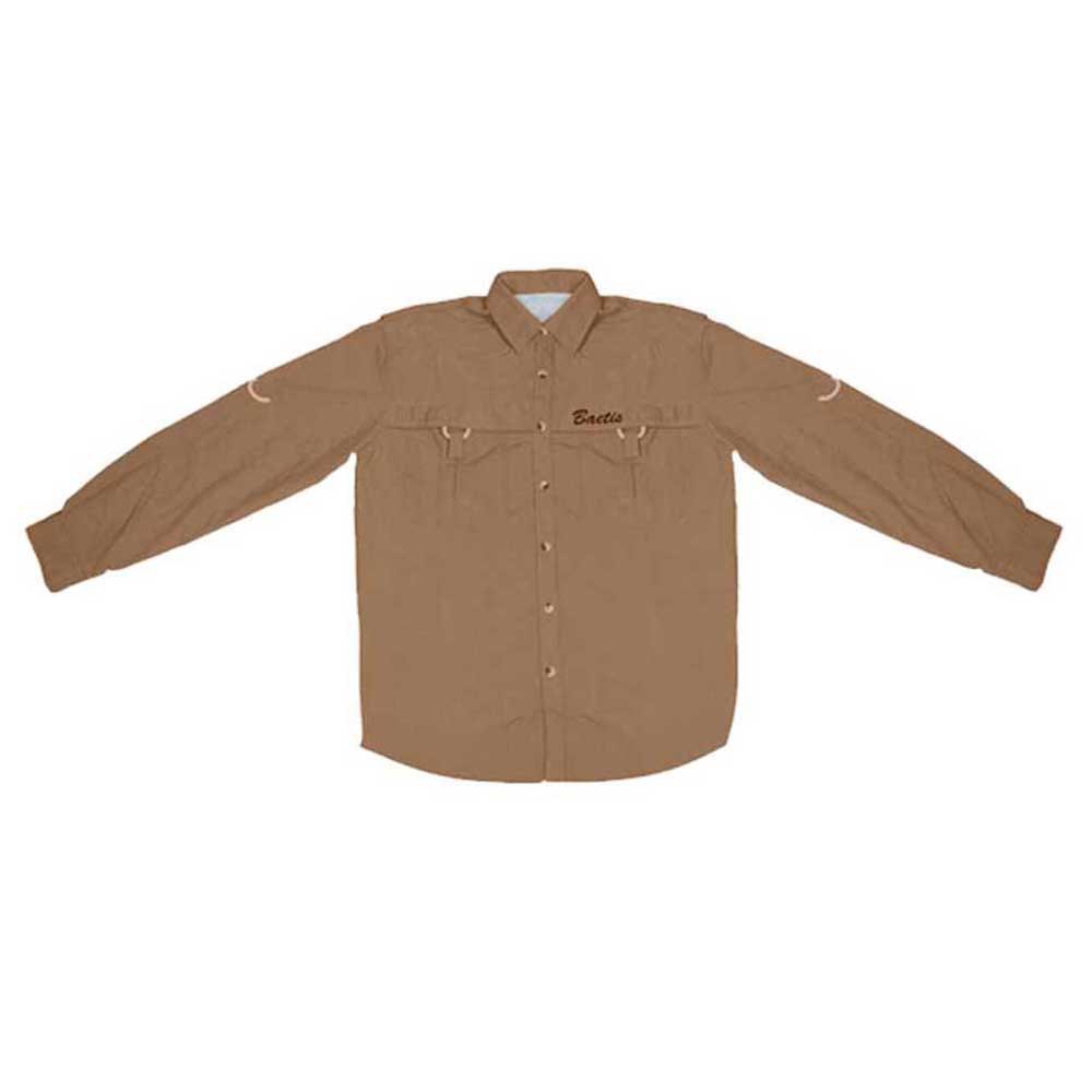 Купить Baetis BACMXL Рубашка с длинным рукавом Коричневый Brown XL 7ft.ru в интернет магазине Семь Футов