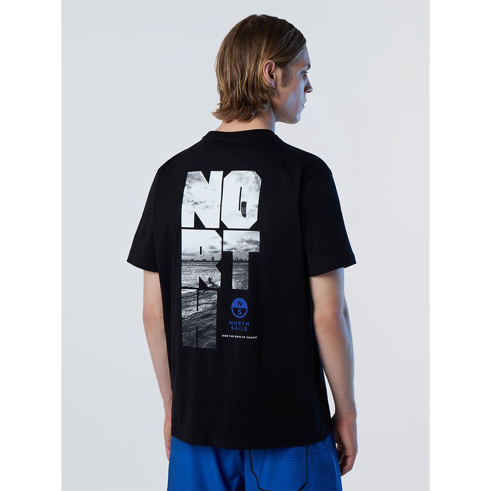 Купить North sails 693002-0999-L Футболка с коротким рукавом Comfort Fit Черный Black L 7ft.ru в интернет магазине Семь Футов