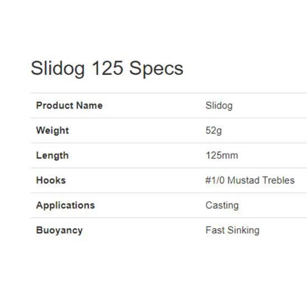 Купить Halco SD125-1348-00 Slidog 125 Mm 52g Многоцветный  1348 7ft.ru в интернет магазине Семь Футов