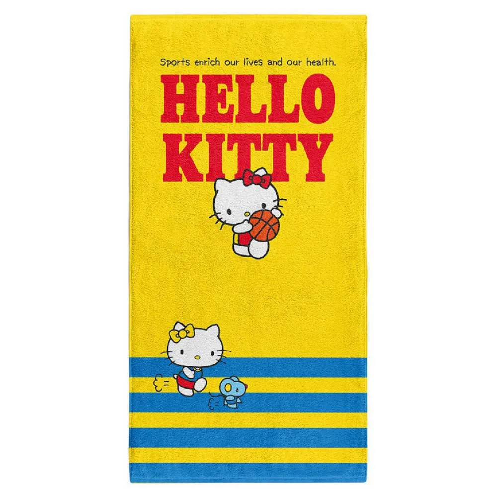 Купить Otso TOWEL-HKSPORTS24-WUSZ полотенце Hello Kitty Sports Желтый Light Brown 150x75 cm 7ft.ru в интернет магазине Семь Футов