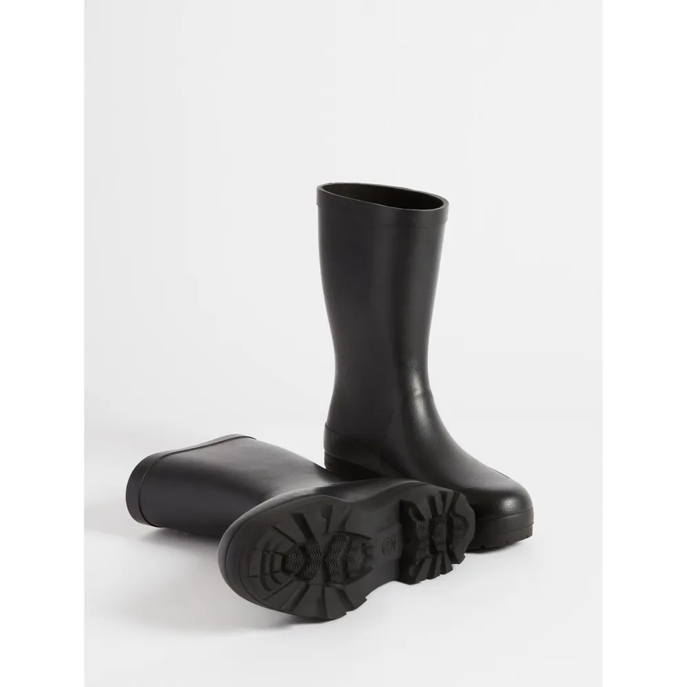 Купить Aigle s0672-36 дождевые сапоги Atelier M Black 40x35x15 EU 36 7ft.ru в интернет магазине Семь Футов