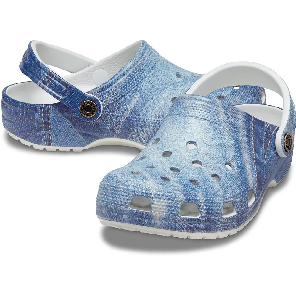 Купить Crocs 210402-1nk-m11 Деревянные башмаки Classic Denim Moonlight 35x25x15 EU 45 7ft.ru в интернет магазине Семь Футов