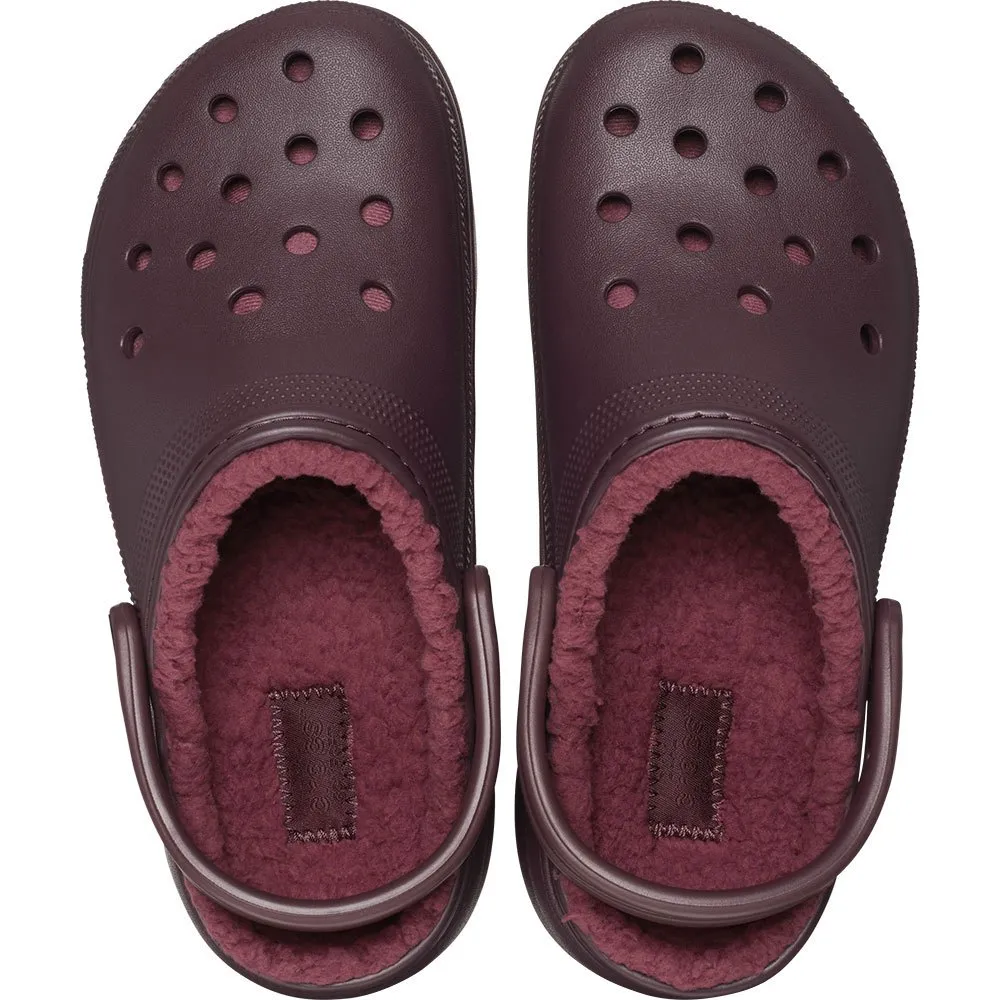Купить Crocs 207938-6wd-w5 Деревянные башмаки Classic Platform Lined Dark Cherry 35x25x15 EU 34 7ft.ru в интернет магазине Семь Футов