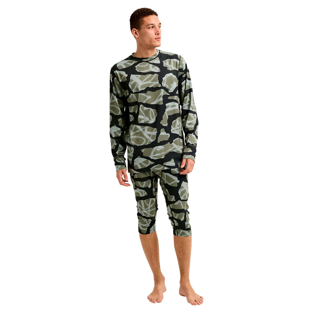 Купить Burton 102571be3urg-l Базовый слой с длинным рукавом Midweight Crew Graffiti Camo 30x25x2 7ft.ru в интернет магазине Семь Футов