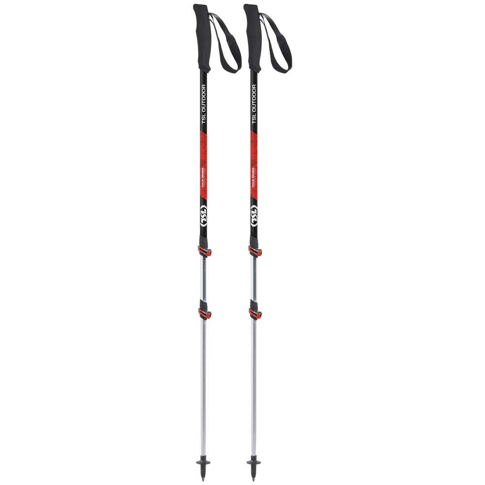 Купить Tsl outdoor PFBTOC3LS Tour Carbon 3 Light ST Standard Поляки Черный Black 72.5-140 cm 7ft.ru в интернет магазине Семь Футов