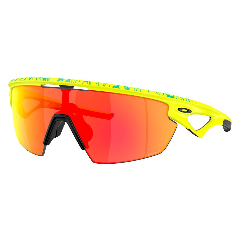 Купить Oakley 0OO9403-94031436 Солнцезащитные очки Sphaera  Mtt Tennis Ball yellow / Celeste Neuron Prizm Ruby/CAT3 7ft.ru в интернет магазине Семь Футов