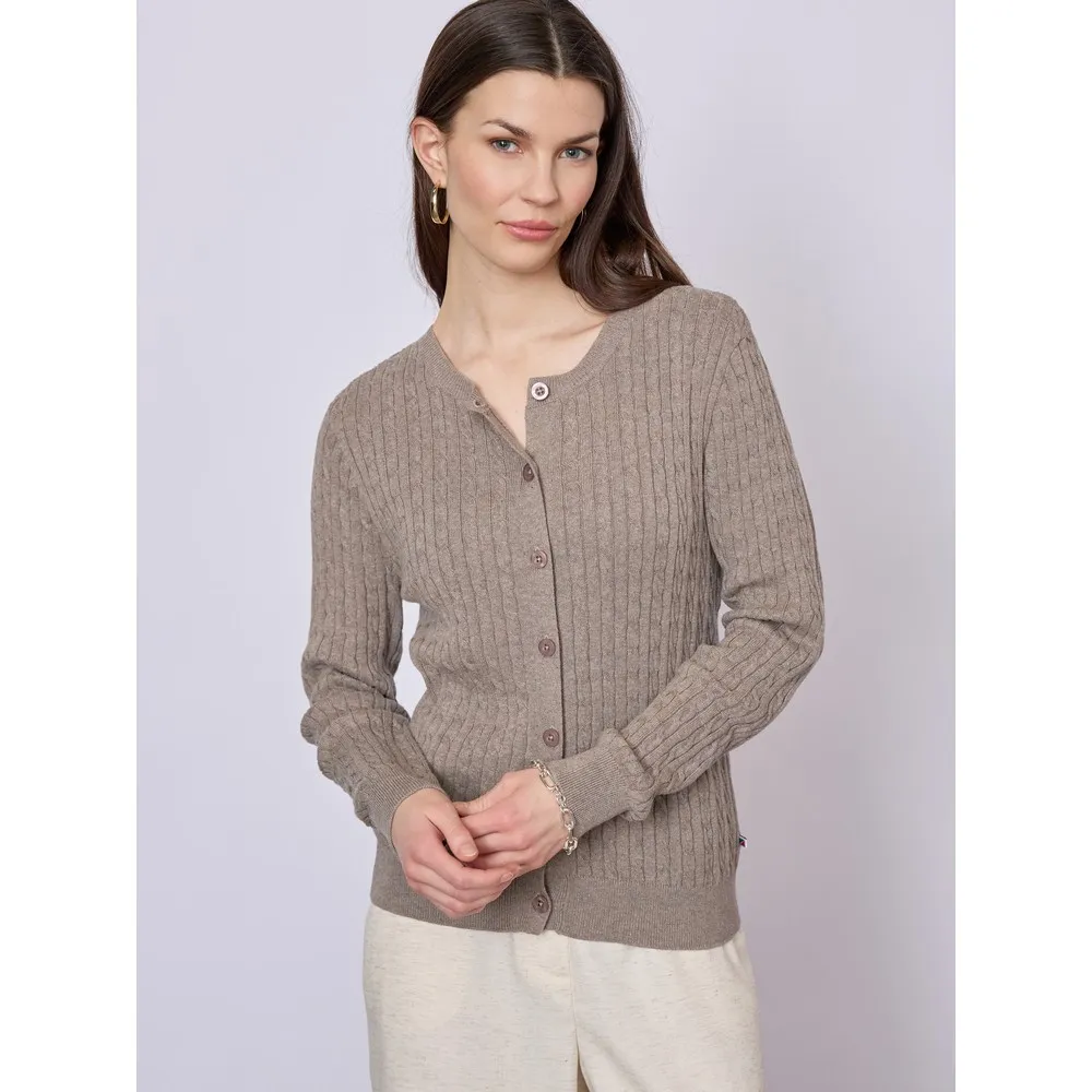 Купить Redgreen 171612606-424-s Кардиган Joana Mid Sand Melange 30x15x10 7ft.ru в интернет магазине Семь Футов