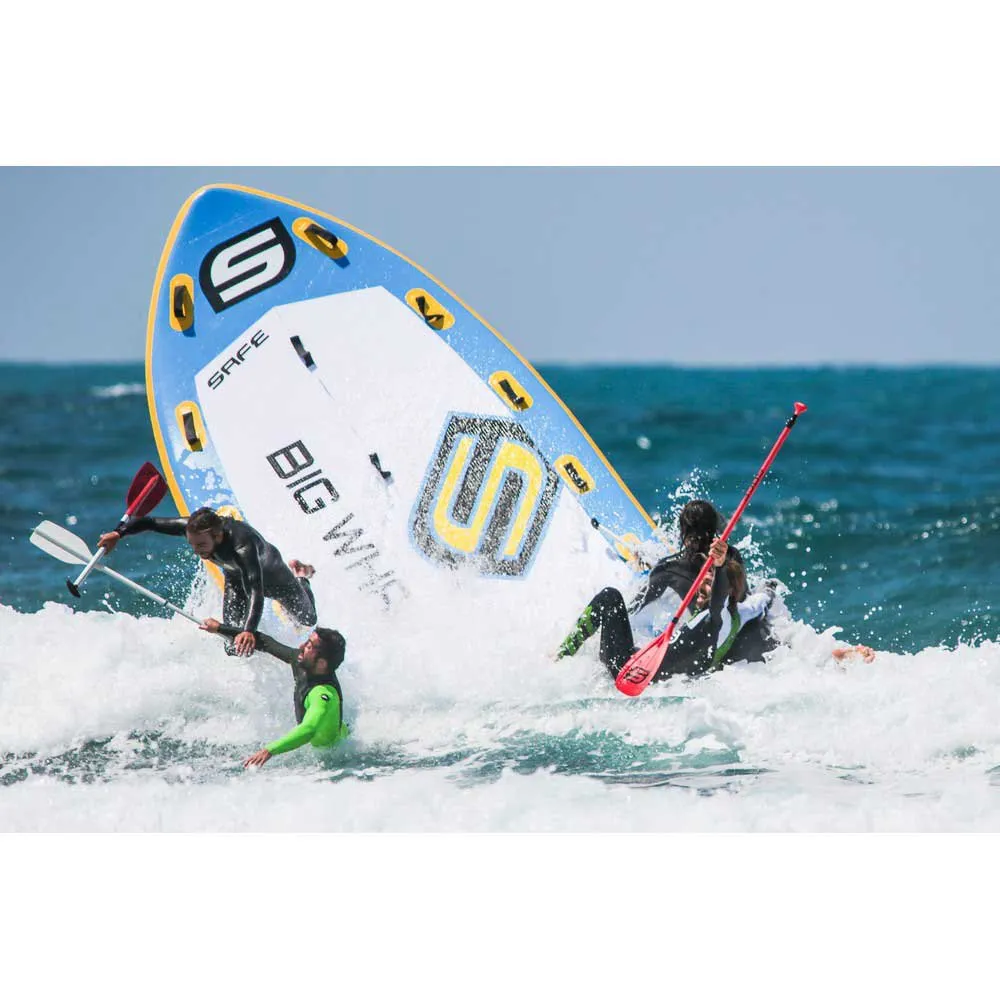 Купить Safe waterman hz100.025 Надувной комплект для падлбординга Big Whale 8P 17´0´´ Blue / Yellow 90x55x23 518.2 cm 7ft.ru в интернет магазине Семь Футов