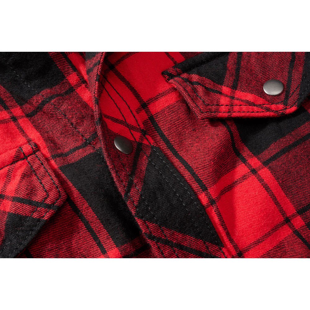 Купить Brandit 4031-41-4XL Рубашка Check Красный  Red / Black 4XL 7ft.ru в интернет магазине Семь Футов