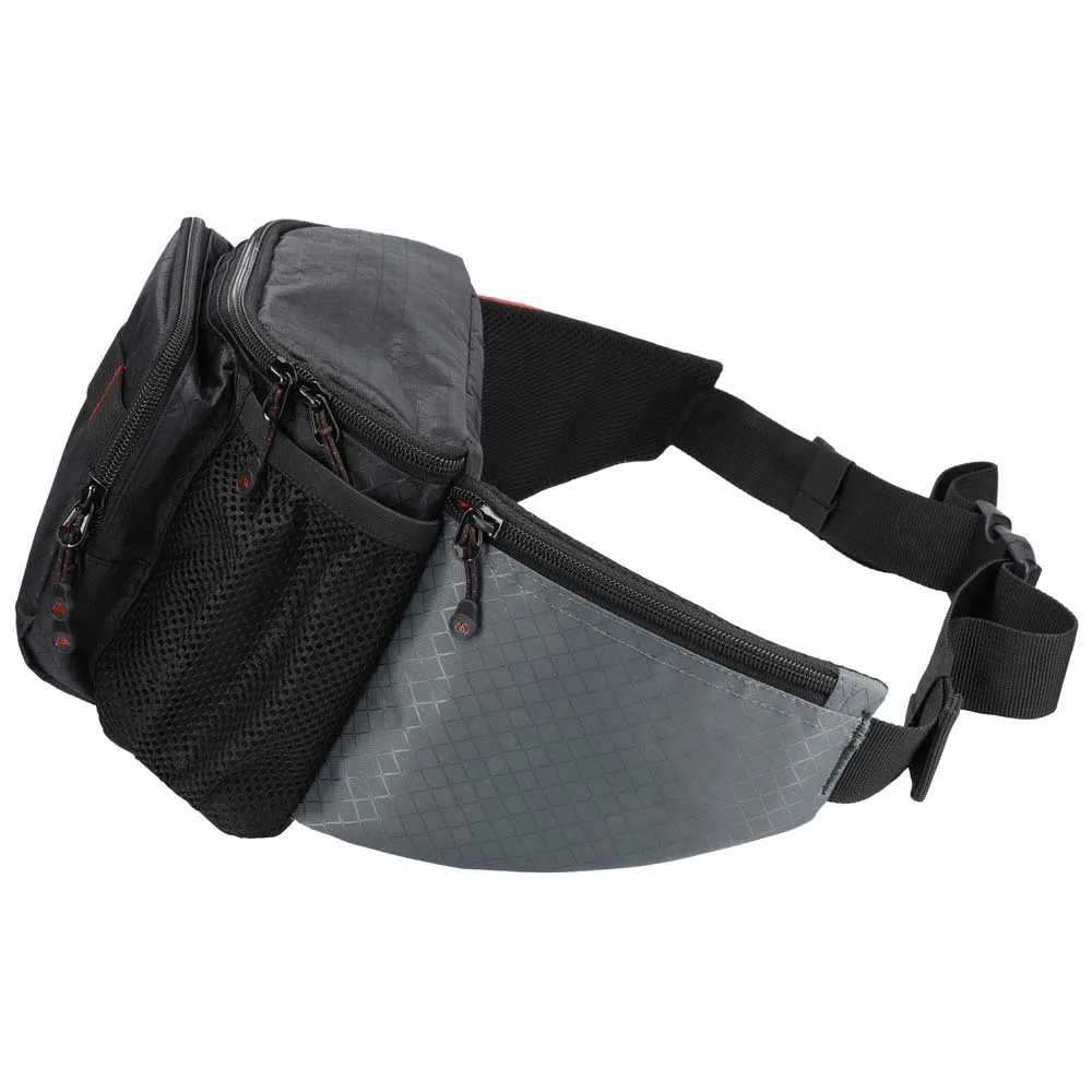 Купить Mikado UWI-025 поясная сумка Fanny  Black / Grey 24 x 18 x 13 c. 7ft.ru в интернет магазине Семь Футов
