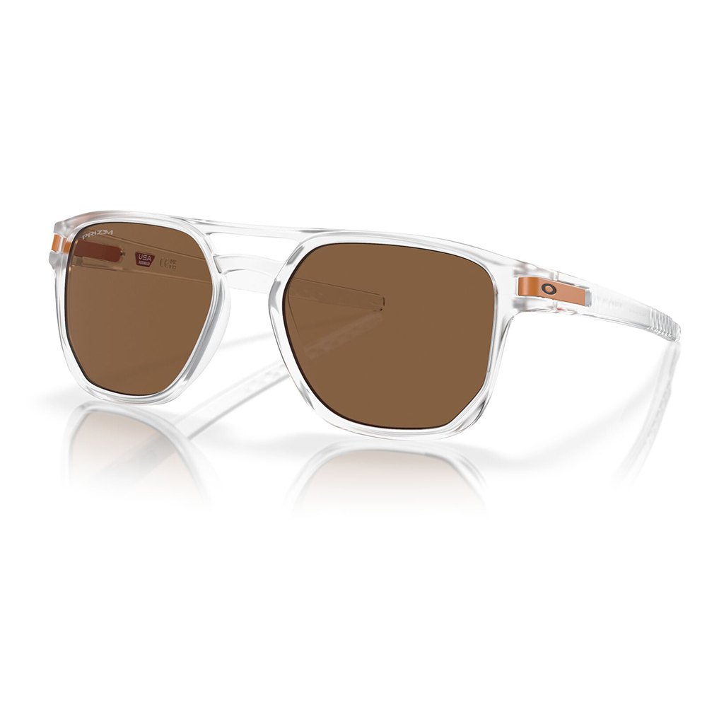 Купить Oakley OO9436-1154 Солнцезащитные очки Latch beta Matte Clear Prizm Bronze/CAT3 7ft.ru в интернет магазине Семь Футов