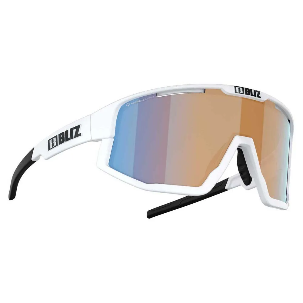 Купить Bliz 0ZB7005 Солнцезащитные очки Fusion  Matt White Nano Optics Nordic Ligh Coral Orange w Blue Multi/CAT1 7ft.ru в интернет магазине Семь Футов