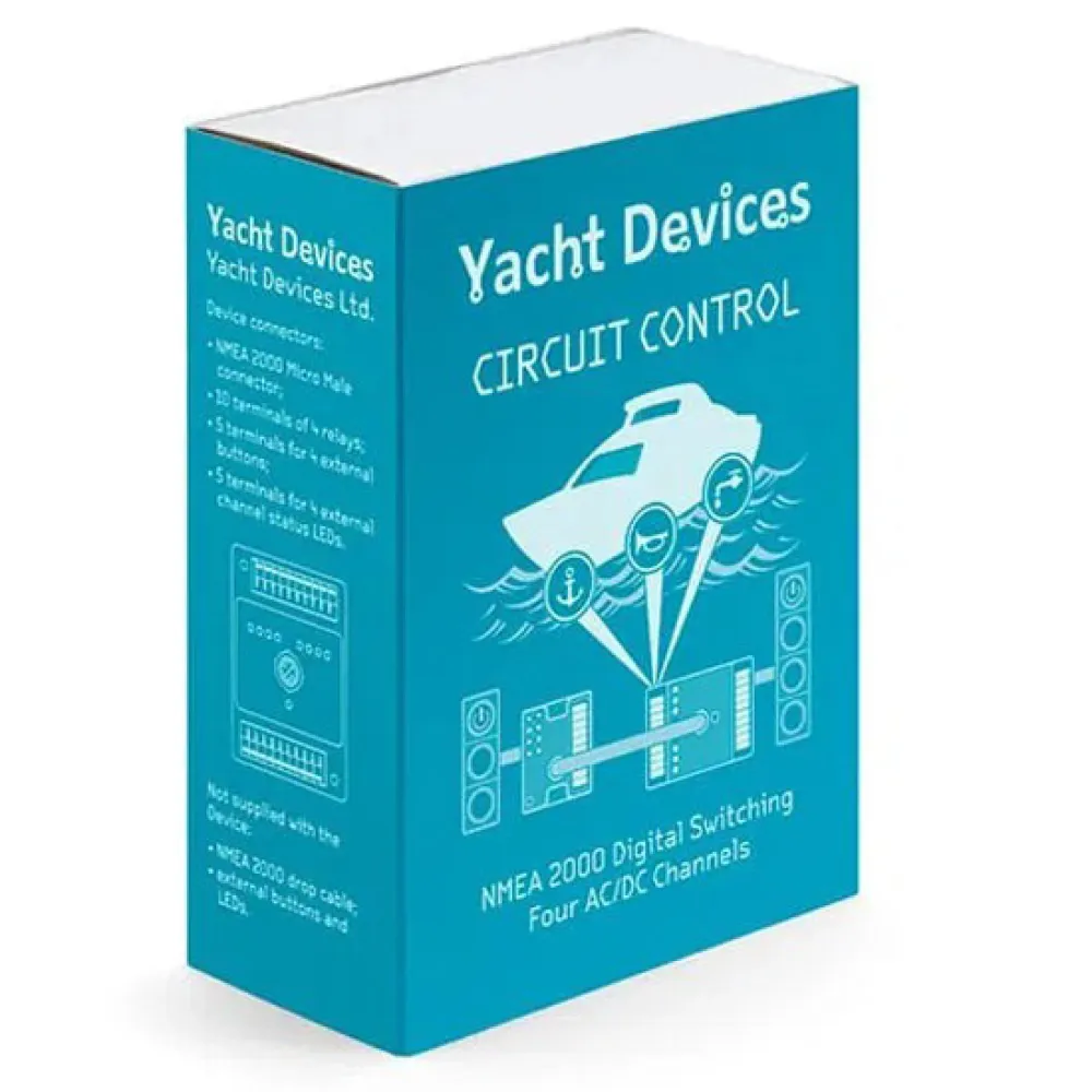Купить Yacht devices nyd-018 Электрическая схема бистабильного реле NMEA 2000 Micro 4X Multicolour 10x10x10 7ft.ru в интернет магазине Семь Футов