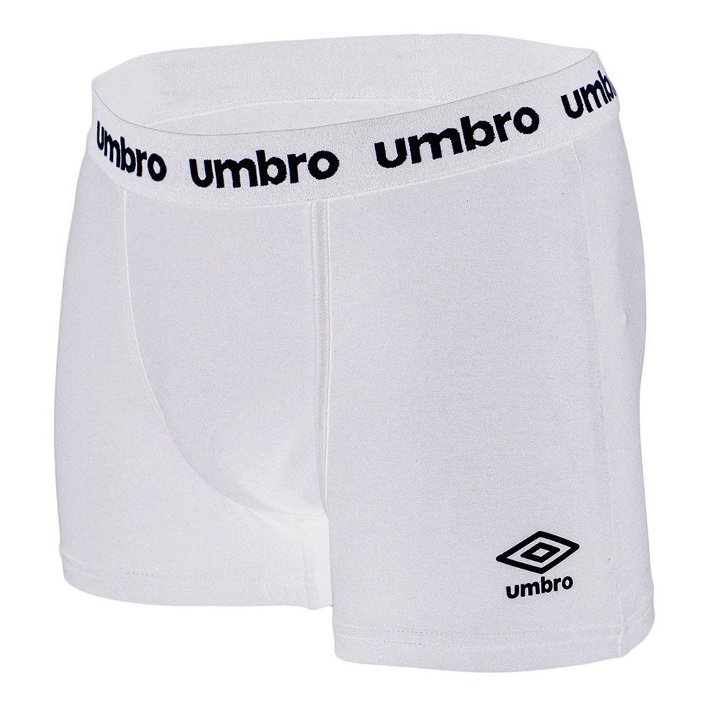 Купить Umbro 64012U-002-S Боксёр Logo 2 Единицы Белая  White S 7ft.ru в интернет магазине Семь Футов