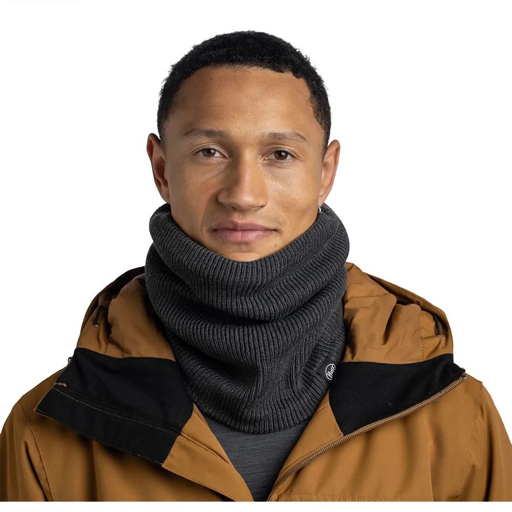 Купить Buff ® 134481.930.10.00 Шарф-хомут Knitted & Fleece Renvi Grey Heather 15x10x5 7ft.ru в интернет магазине Семь Футов