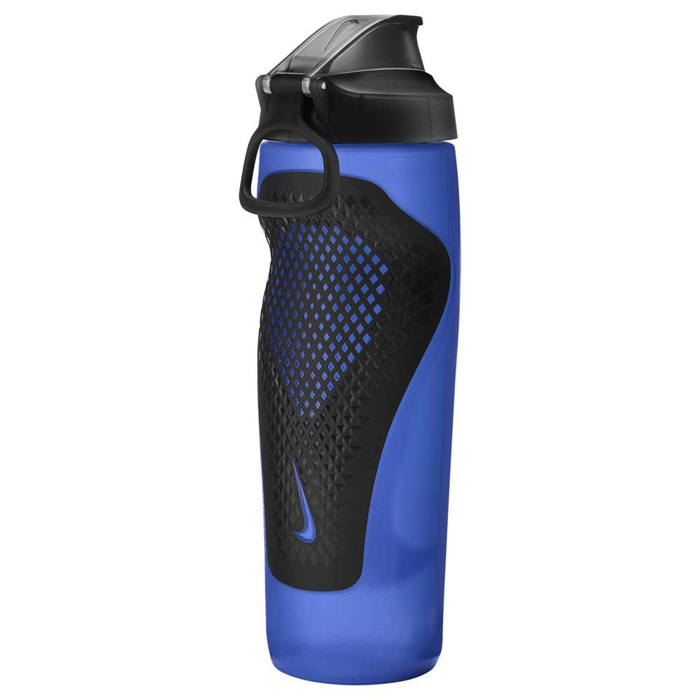 Купить Nike N100766842324 Refuel Locking Lid 24oz/700ml бутылка Голубой Blue / Black / Silver 7ft.ru в интернет магазине Семь Футов