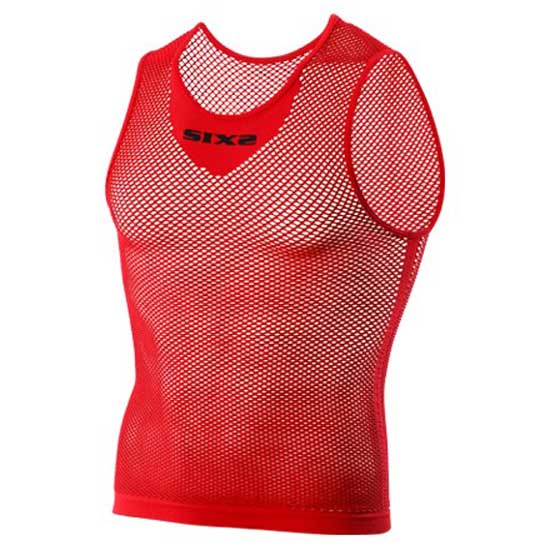 Купить Sixs UCSMR2UNROFI Безрукавная базовая футболка SMR2 Красный Red 7ft.ru в интернет магазине Семь Футов