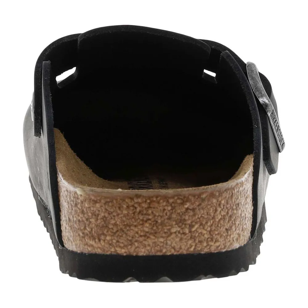 Купить Birkenstock 0059463-45 Деревянные башмаки Boston Black 35x25x15 EU 45 7ft.ru в интернет магазине Семь Футов