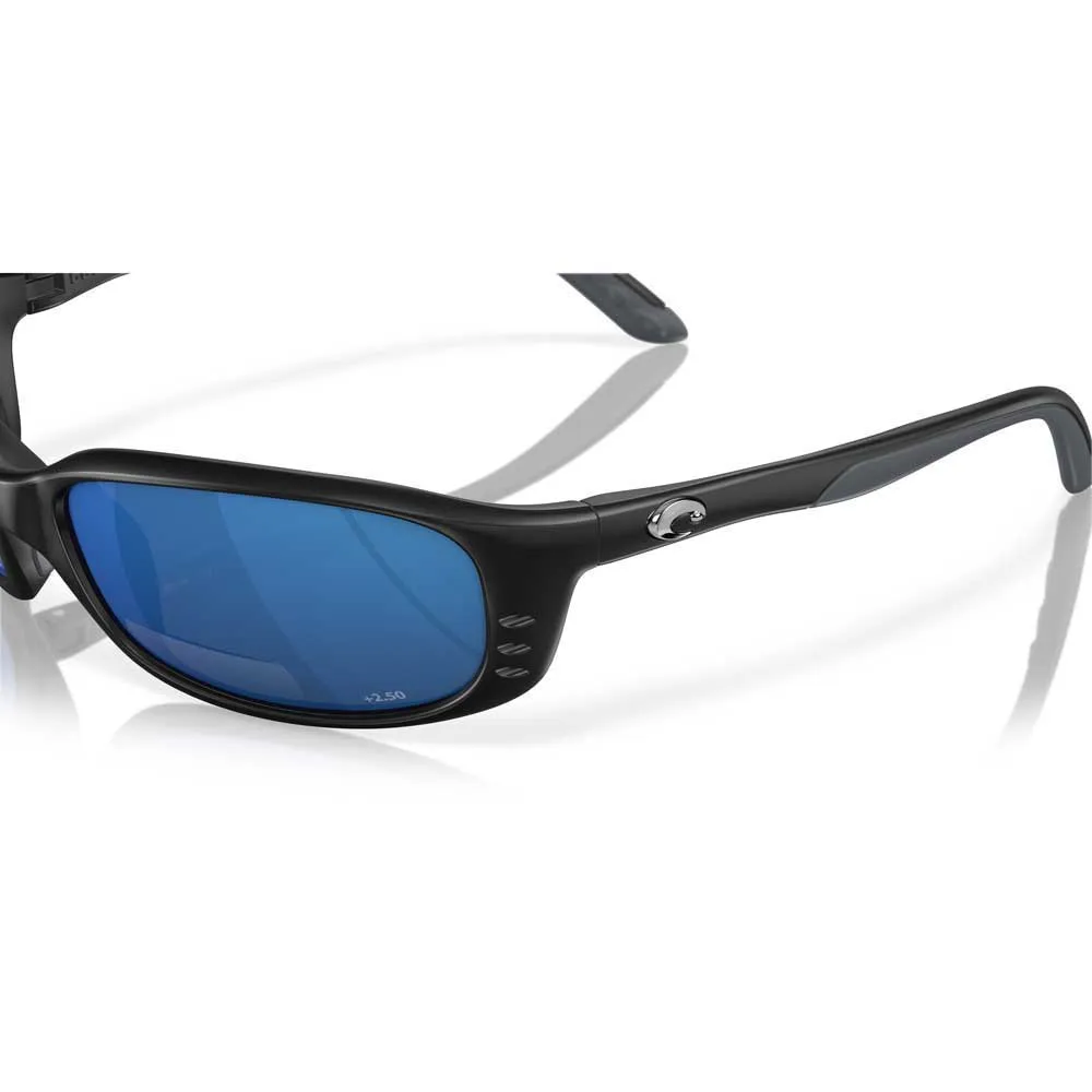 Купить Costa 06S7001-00030659 Brine Readers Поляризованные Очки 11 Matte Black 3 Blue Mirror 580P C-Mate +2.50/CAT3 7ft.ru в интернет магазине Семь Футов