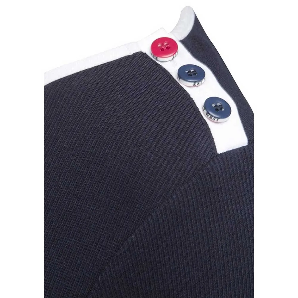 Купить Sea ranch 16-6-104-4000-3xl Футболка с рукавом 3/4 Charlotte Sr Navy 30x25x2 7ft.ru в интернет магазине Семь Футов