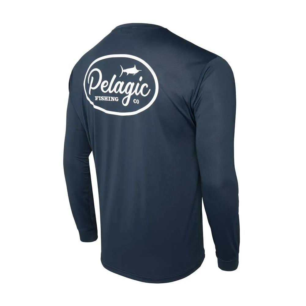 Купить Pelagic 1015253007-dyn-m Свитшот с УФ-защитой Aquatek Circled Dark Navy 40x30x20 7ft.ru в интернет магазине Семь Футов