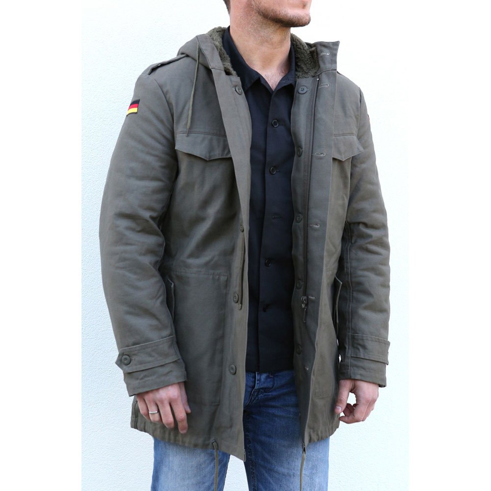Купить Brandit 3163-1-64/7XL Пальто Bundeswehr Flag Зеленый  Olive 7XL 7ft.ru в интернет магазине Семь Футов