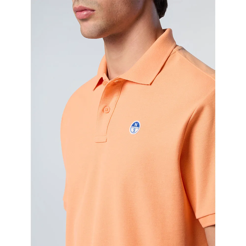 Купить North sails 692451-0731-M Поло с короткими рукавами Basic 692451 Оранжевый Melon M 7ft.ru в интернет магазине Семь Футов