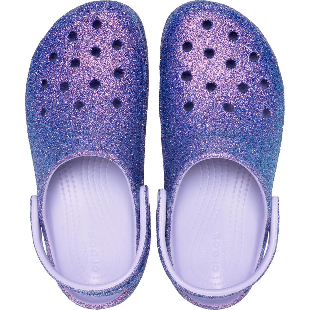 Купить Crocs 211024-5br-w6 Деревянные башмаки Platform Irid Glitter Purple Moon 35x25x15 EU 36 7ft.ru в интернет магазине Семь Футов