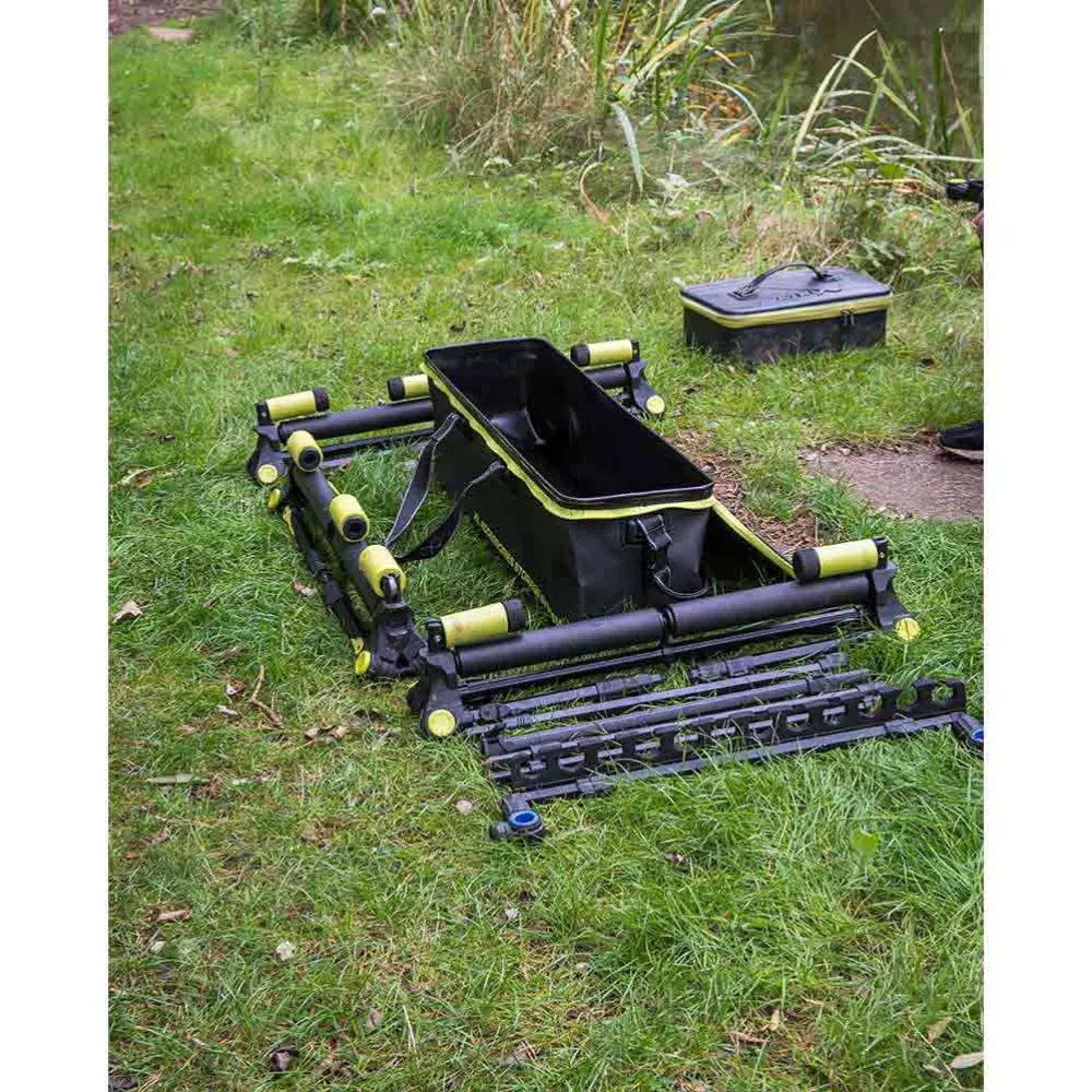 Купить Matrix fishing glu185 Сумка EVA XL Accessories Storage System Black / Yellow 40x30x25 7ft.ru в интернет магазине Семь Футов
