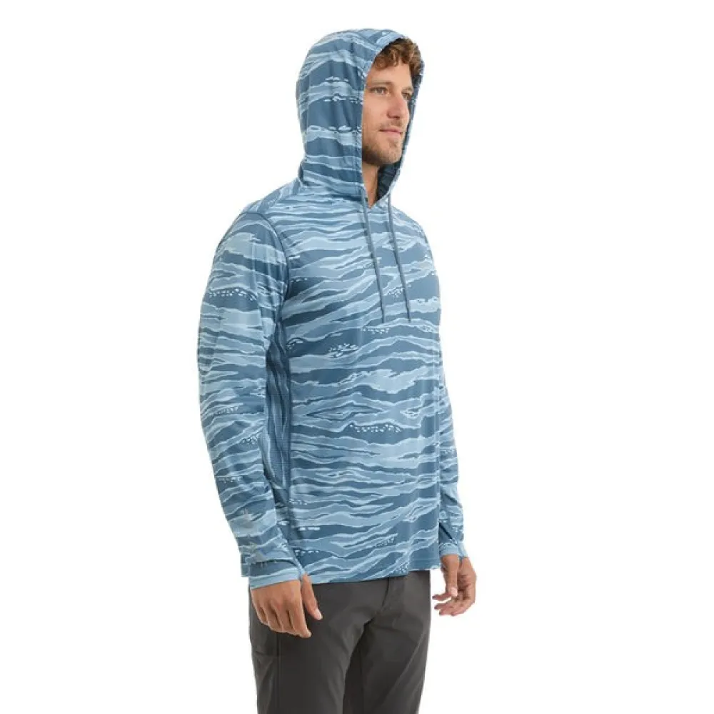 Купить Pelagic 1015261000-pet-xxxl Худи с УФ-защитой Vaportek Wahoo Camo Petrol 35x25x10 3XL 7ft.ru в интернет магазине Семь Футов