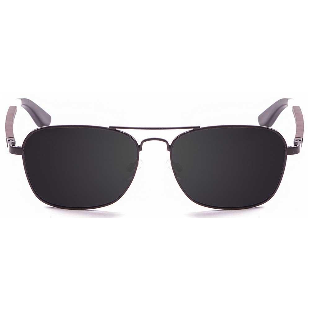 Купить Ocean sunglasses 18220.3 Деревянные поляризованные солнцезащитные очки Sorrento Pear Wood Black White Dark Blue Arm / Smoke/CAT3 7ft.ru в интернет магазине Семь Футов