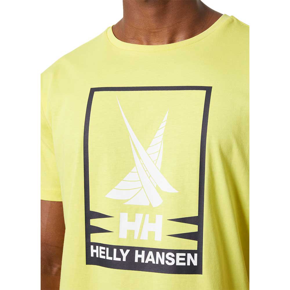 Купить Helly hansen 34222_455-M Футболка с коротким рукавом Shoreline Желтый Endive M 7ft.ru в интернет магазине Семь Футов