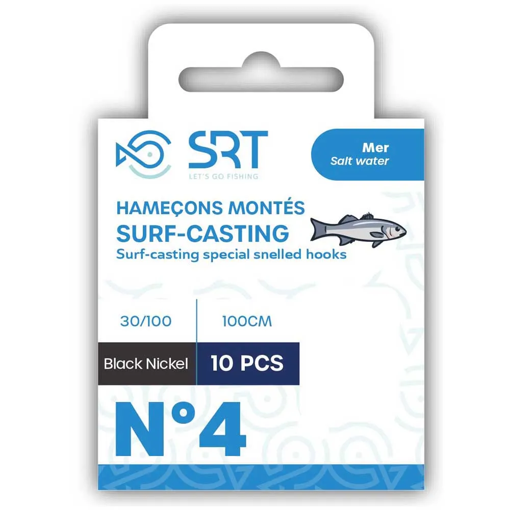 Купить Sert SESAN0078-0100-40 связанный крючок Special Surf Casting 100 cm Бесцветный Black Nickel 1/0 7ft.ru в интернет магазине Семь Футов